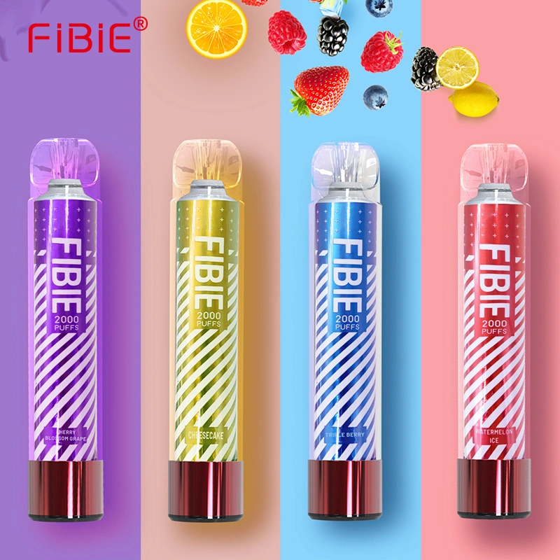 China Shenzhen Fibie 10 Colors OEM Available Disposable/Chargeable E Cigarette 1500puffs Custom Vaporizer Wholesale/Supplier Oil Hookah Vape Pen