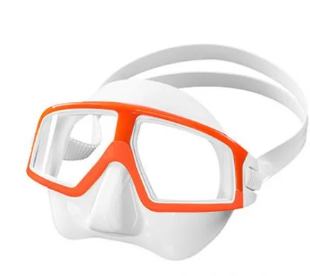 Snorkel Goggles Free Diving Mask, Snorkelling Equipment with Anti-Fog Tempered Glass