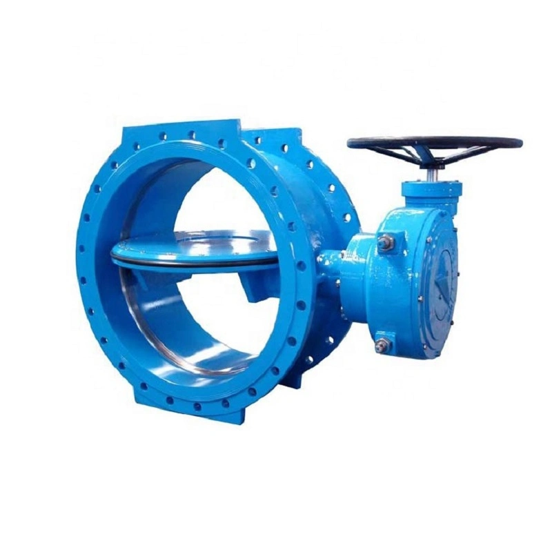 Double Flanged Double Offset Eccentric Butterfly Valve with Pneumatic Electric Actuator