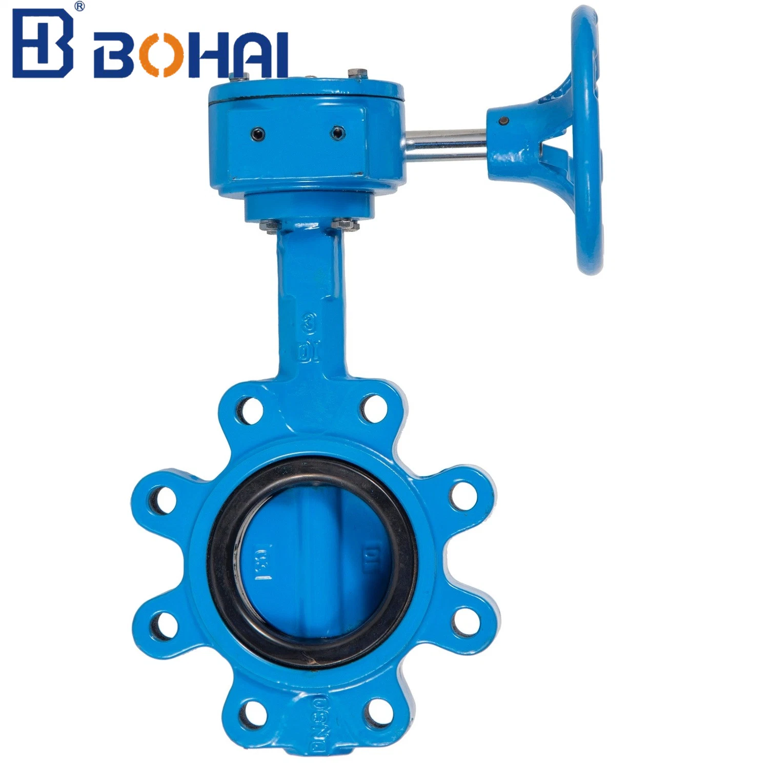 Wafer Type Lugged Ductile Iron/Wcb/Stainless Steel Solenoid Pneumatic Actuator EPDM Lined Industrial Control Butterfly Water Valve