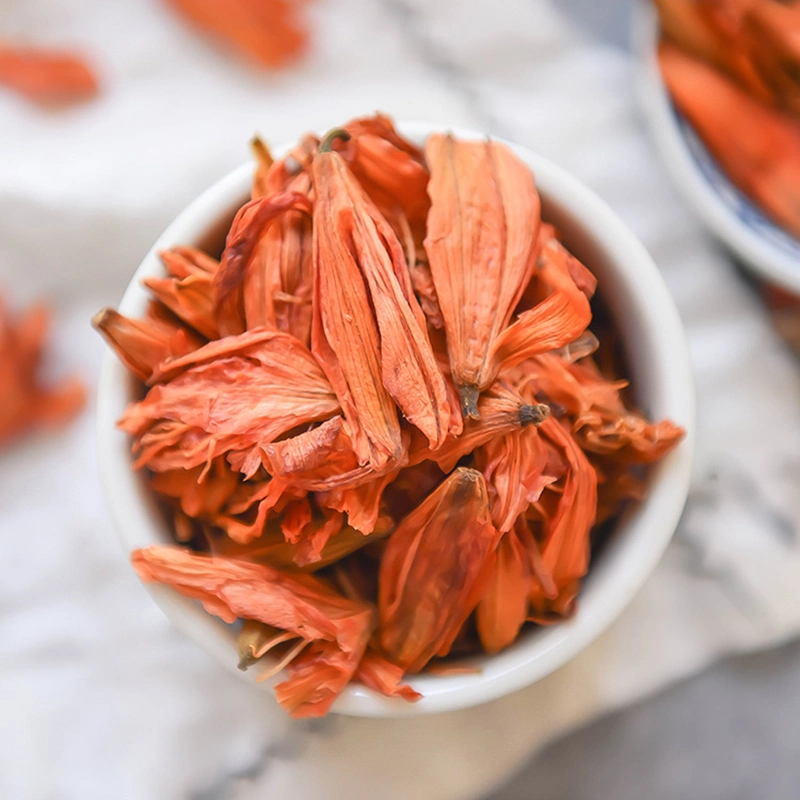 Santé Beauté de la peau à base de plantes chinoises séchées thé fleur de lys