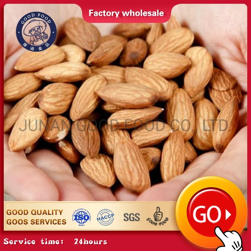 China Dried Organic Almond Carton Packing Almonds Raw