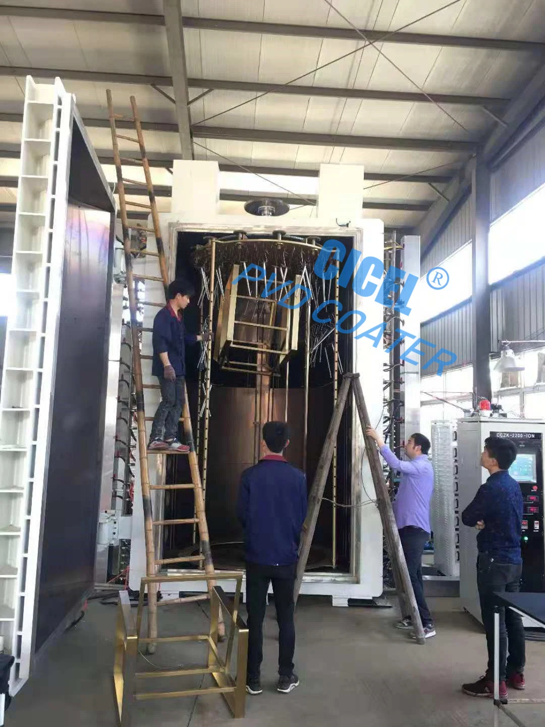 Cicel Stainless Steel Chairs PVD Coating Plant