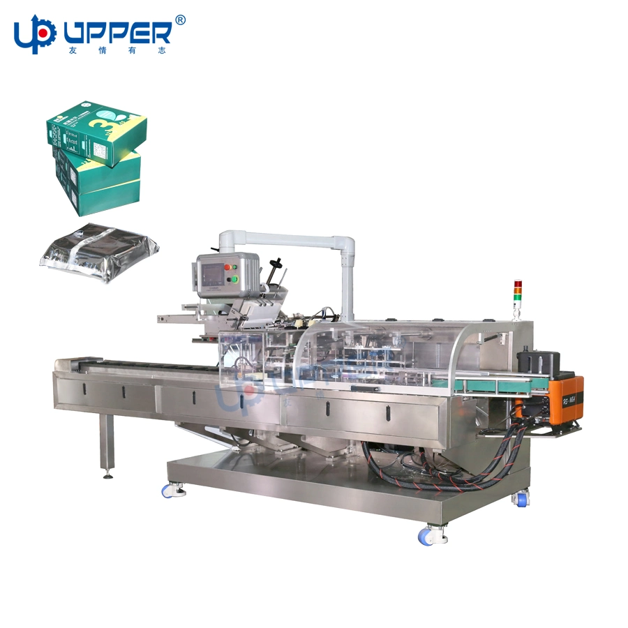 Auto Case Packer Horizontal Cartoning Automatic Packing Machine for Food Protein Energy Bars High Speed