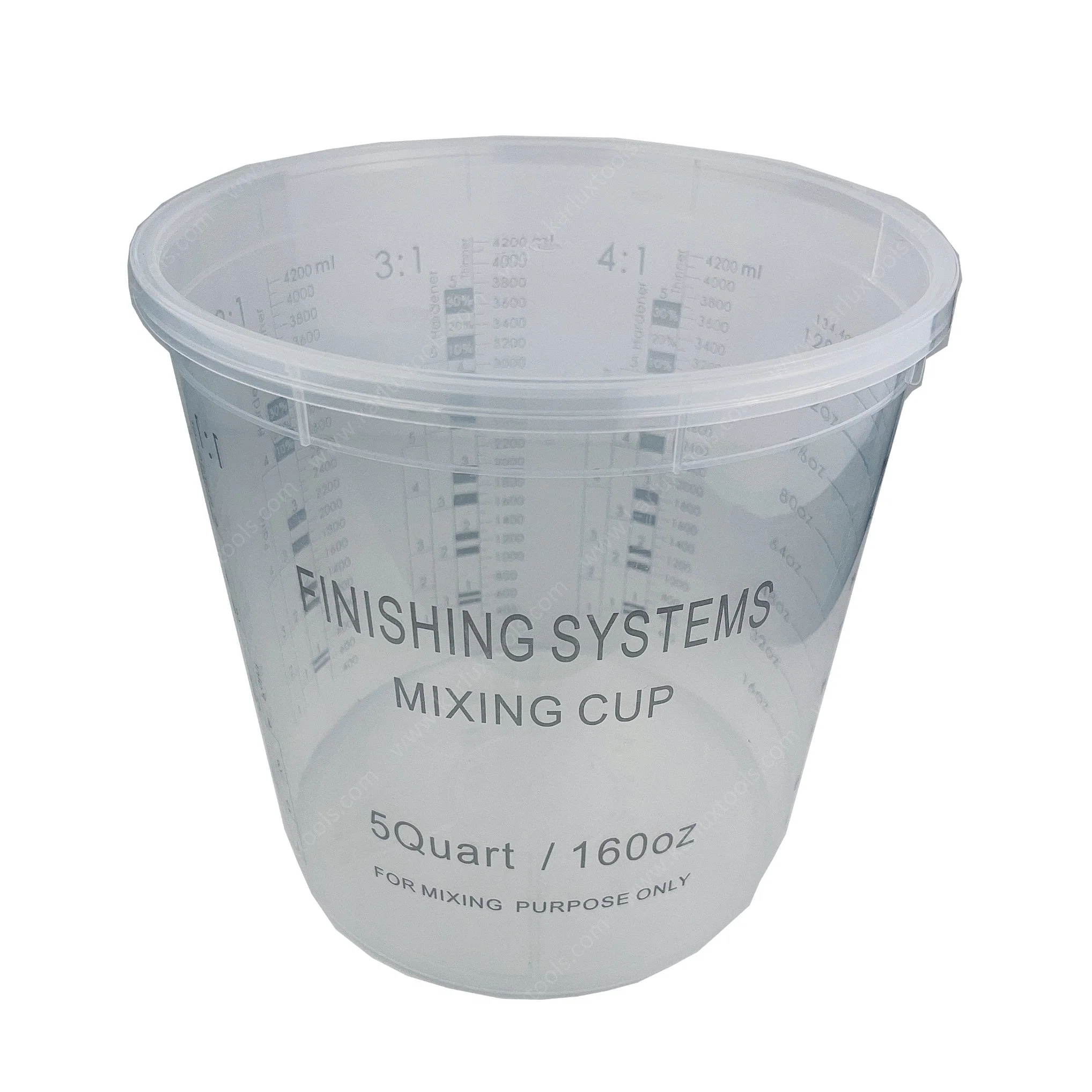 4200ml Disposable Paint Mixing Cups with Scale for Air Spray Gun