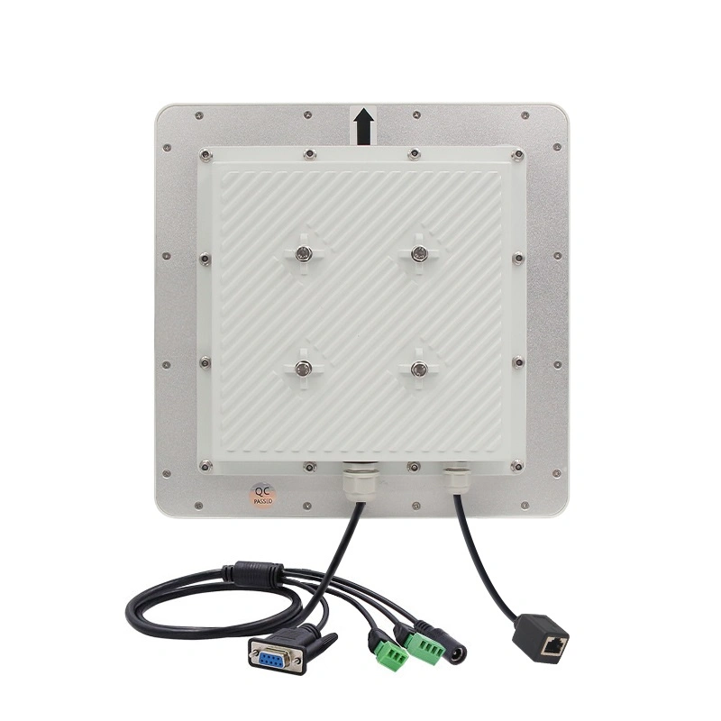 IP54 Waterproof UHF Long Range RFID Reader TCP/IP Toll Gate System