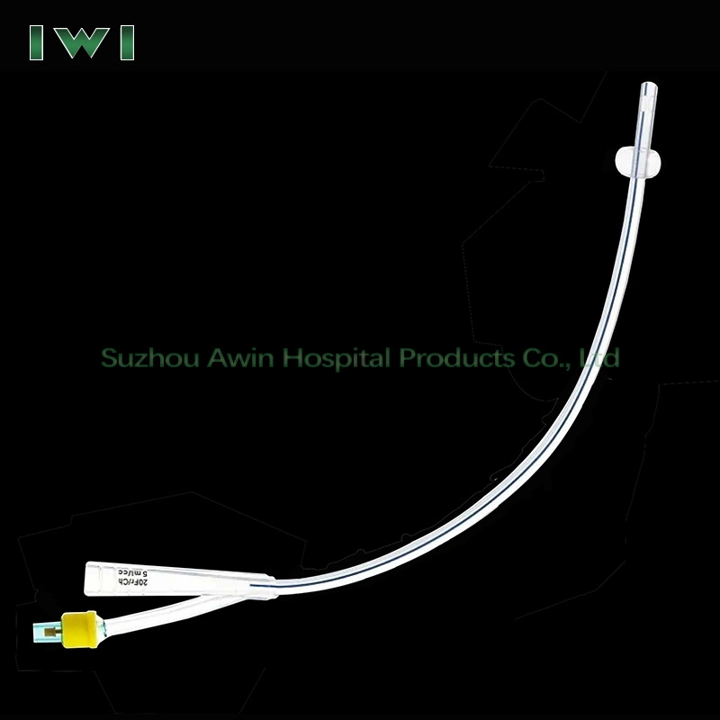 100% Full Silicone Foley Catheters 2-Way 3-Way Drainage Catheter