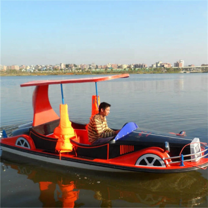 4 Lugares carro clássico Design de Barcos de Lazer com motor eléctrico