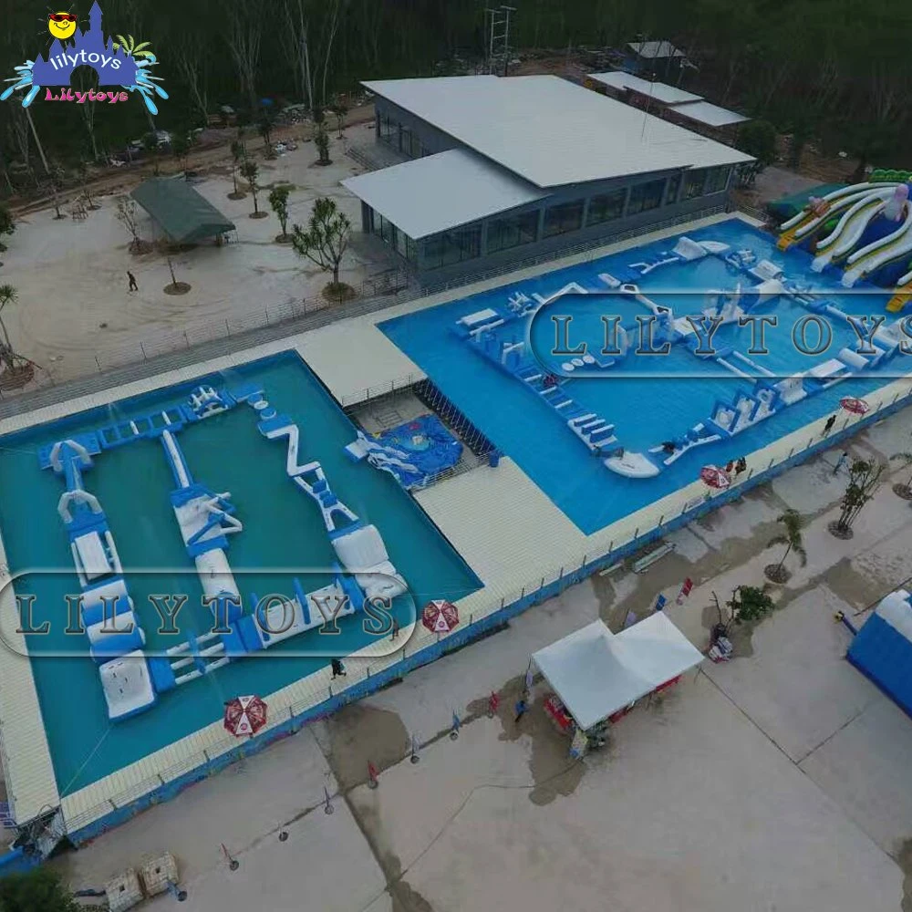 Fabrik Angepasste Größe Aqua Park Verwenden Sie Kinder Interaktive Spiele Billig Preis Aufblasbares Wasser schwimmende Spielzeug zum Verkauf