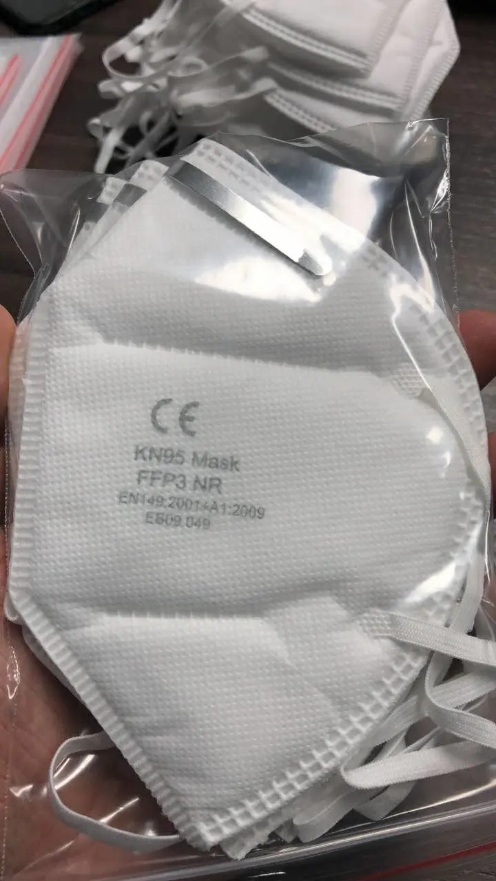 Compliant Ffp2 Kn95 Masks Used to Prevent Infection Respiratory