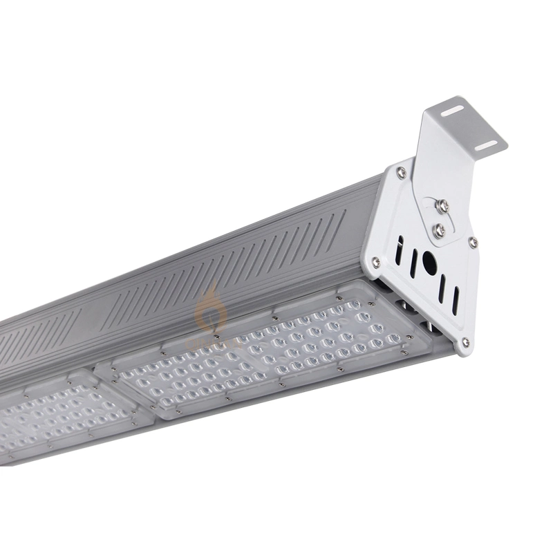 Dali 1-10V Dimmable 100W Industrial Warehouse Workshop Pendant LED Linear Highbay Lamp for Supermarket Lighting