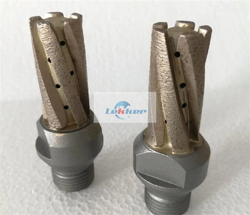 Sintered Diamond Finger Bit for Glass Milling Cutter / Diamond Core Drill Bit