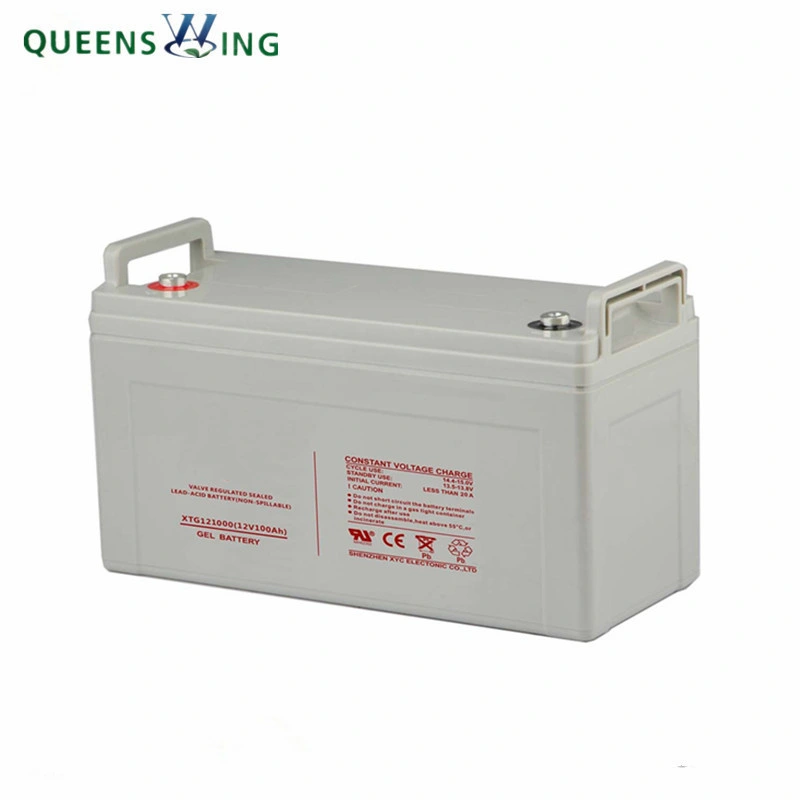 12V 120ah Valve Regulated Deep Cycle Lead-Acid Solar Battery (QW-BV120AH)