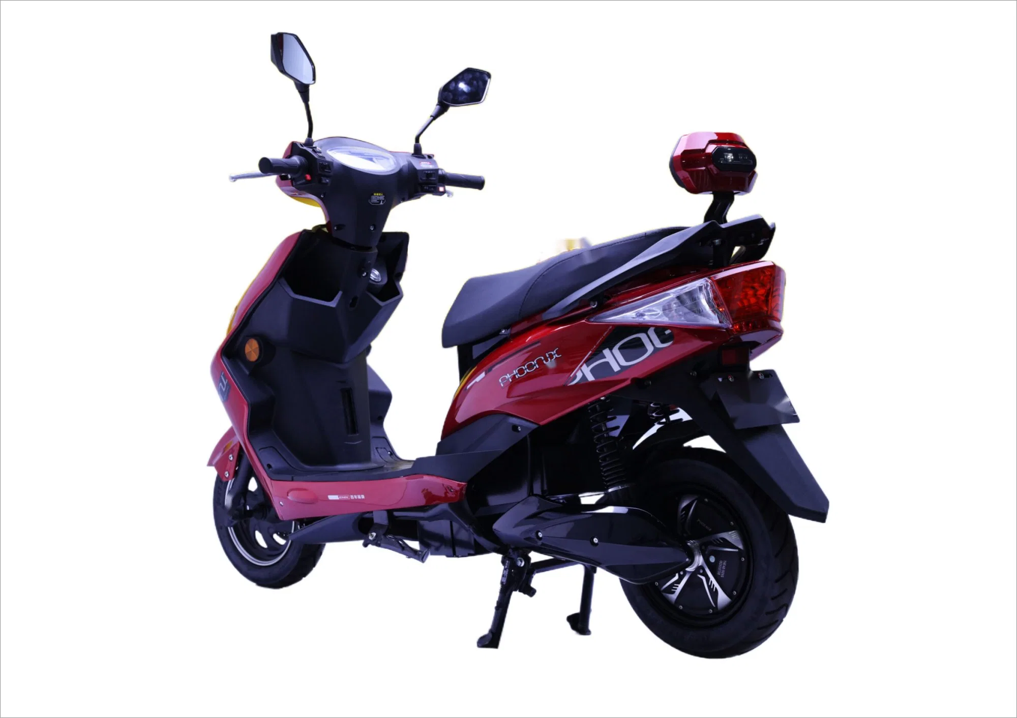 1500W Max Speed 50km/H and Max Range 90km Vespa Two Sets of 70V35ah Low-Carbon Electric Motorcycle Control System LED Light Bike Women Street