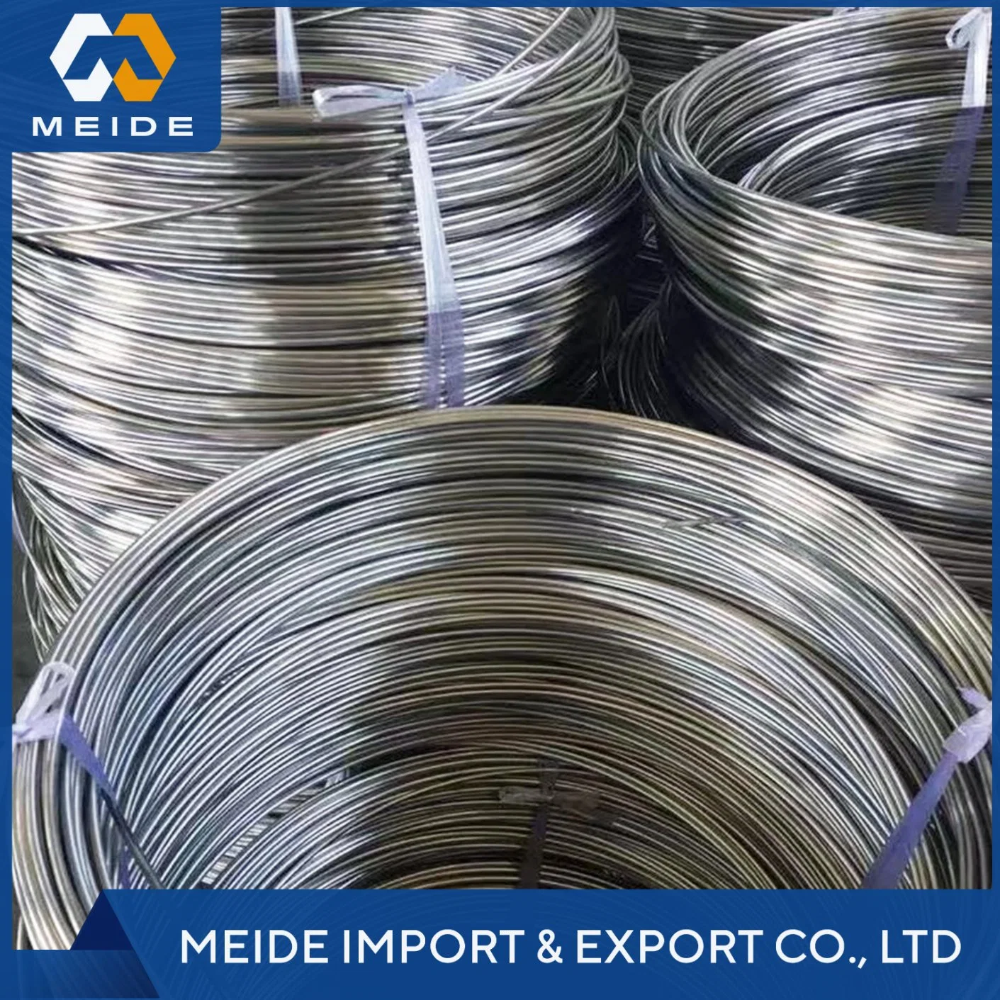 Titanium Material 0.1 mm-8.0 mm 99.9% High-Purity Titanium Wire/Welding Wire Industrial/Medical Ultra-Fine Coil Wire