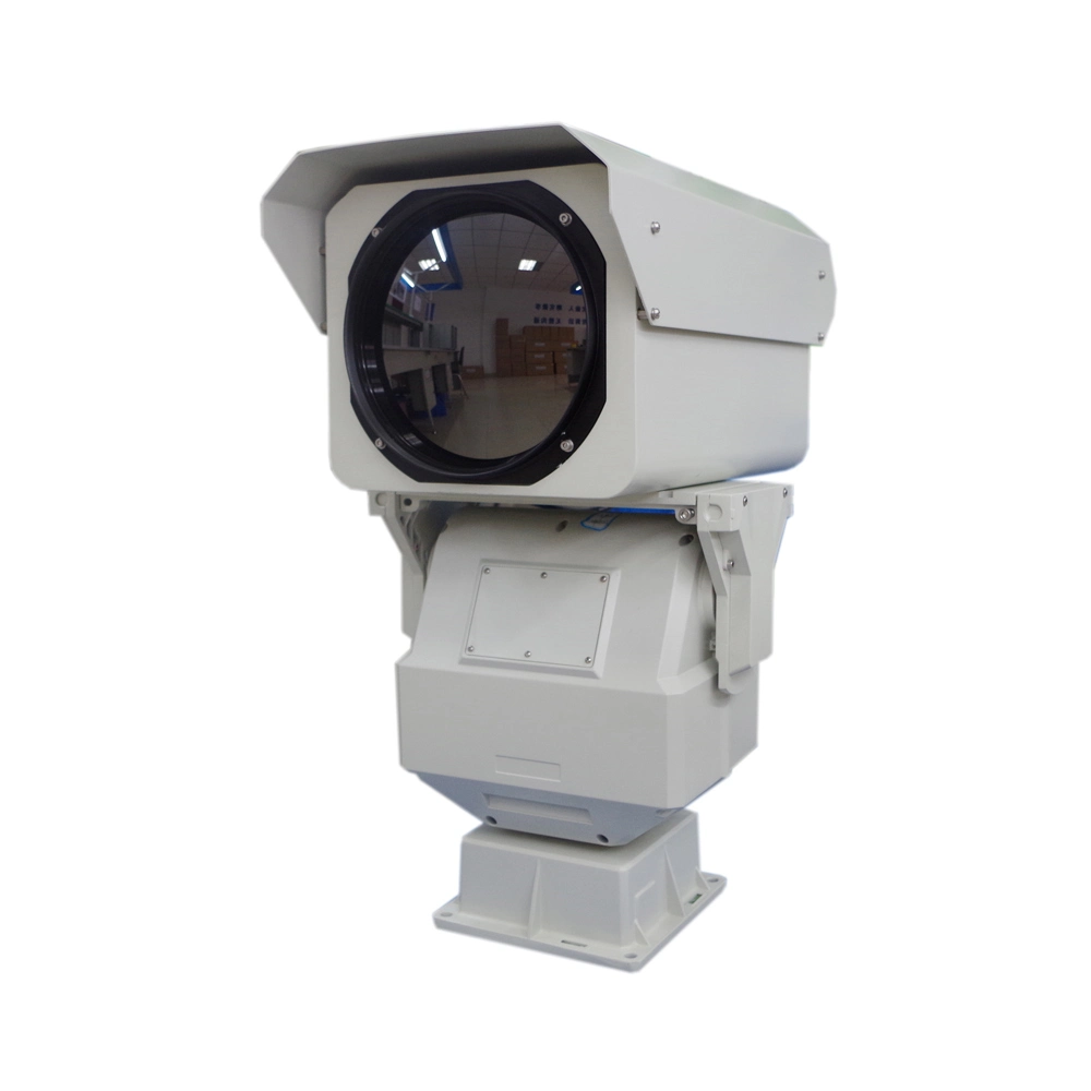 High Resolution 300mm 10X Zoom Heavy Duty PTZ 20km Long Range Thermal Marine Night Vision Security Camera System