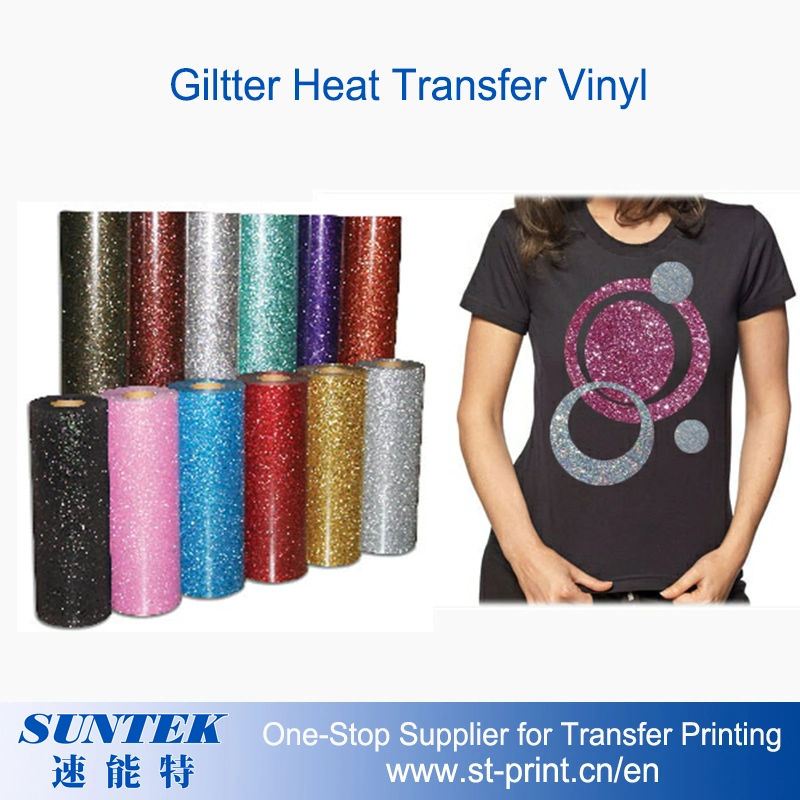 Luminous Heat Transfer Vinyl Blue/Green for Garment/Clothing