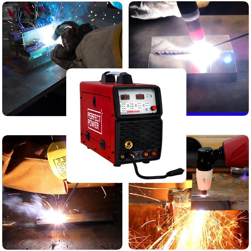 5 в 1 Plasma Cutter MIG TIG MMA Welder Metal Дуговая сварка