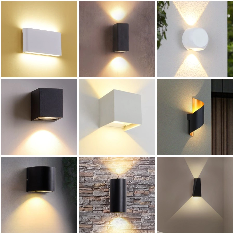 Moisture-Proof Wall Lamp Outdoor Outside Garden Hotel Exterior Building Corridor Fancy Bathroom Small Night Ceiling Decor Decoration LED Wall Light