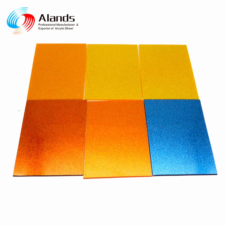 Hot Sale Glitter Acrylic Sheet High quality/High cost performance Plexiglass Panels for Advertising