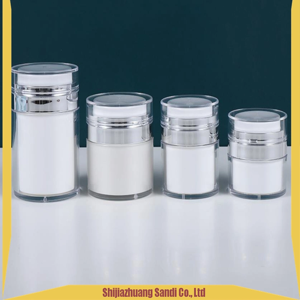 15g 30g 50g Cosmetics Packaging Containers Airless Lotion Cream Plastic Acrylic Jar