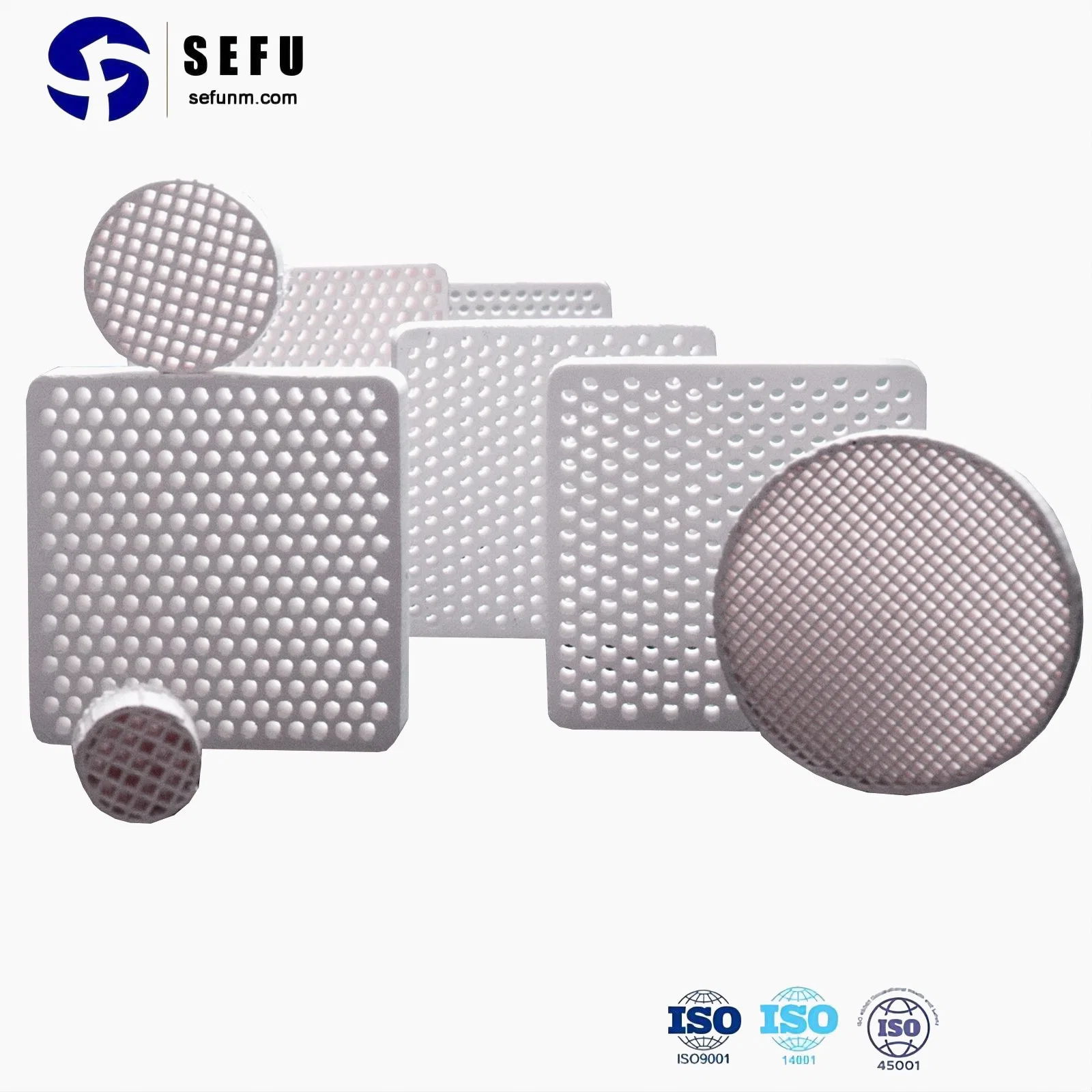 Photocatalyst Filter Factory Customized Nano TiO2 Cordierite Honeycomb Ceramic Filter for Purifier