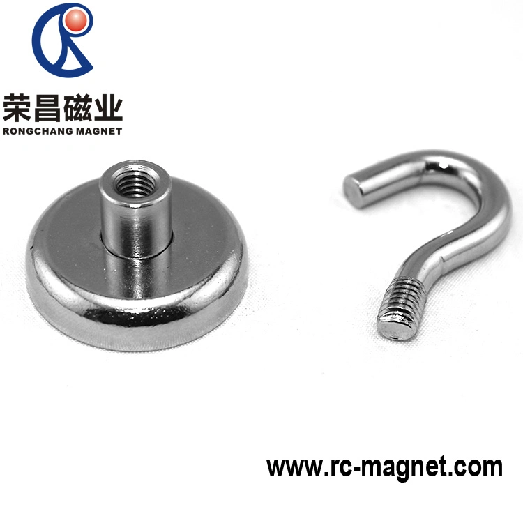 Strong Magnetic Holding Powerful Neodymium Magnet Hook for House Use