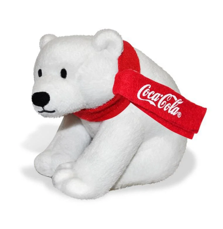 Wholesale/Supplier Custom Plush Toy Stuffed Polar Bear with Scarf