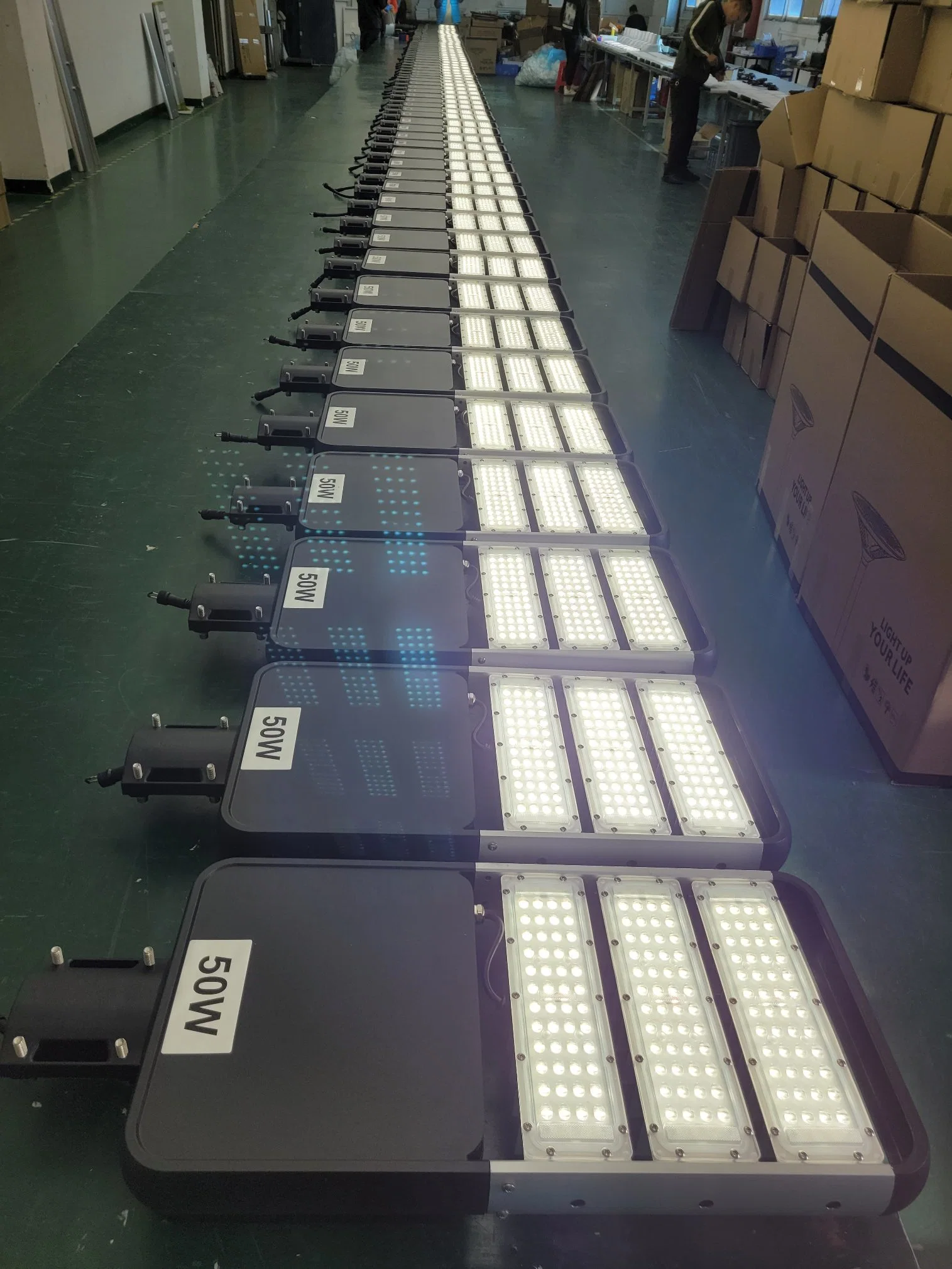 caja de cartón a la autopista Stin o OEM/ODM de la luz de LED de iluminación exterior