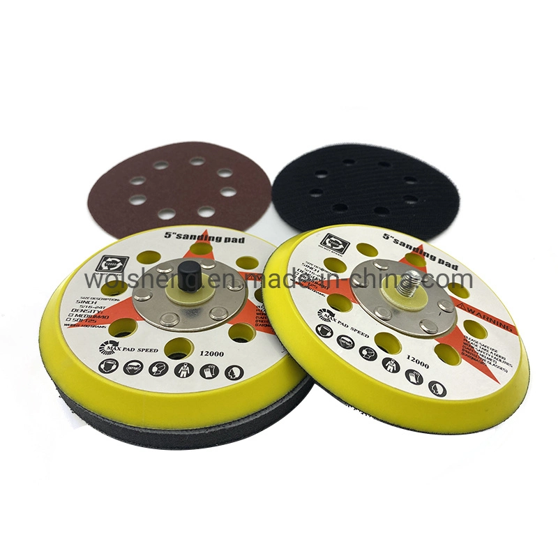 Factory Wholesale/Supplier Price 5 Inch 8 Hole Sanding Back Pad