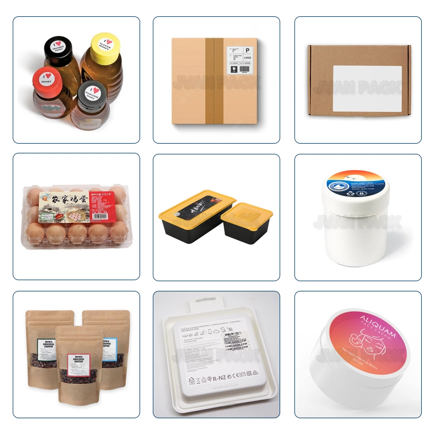 Mt-130 Flat Square Box Bag Label Applicator Liquid Soap Washing Syrup Honey Jar Printing Digital Flat Paper Tube Can Adhesive Sticker Label Labeling Machine