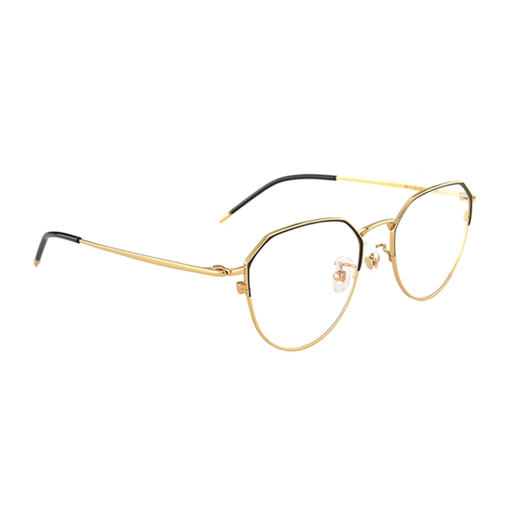 2019 Ready Stock New Fashion Round Titanium Optical Frame