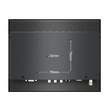 Comercio al por mayor de 9,7 pulgadas TFT Monitor 1024*768/IPS 1024*768 LCD Digital con HDMI, VGA, DVI montado en la pared de entrada de CC de Audio para equipos industriales de la pantalla de LCD