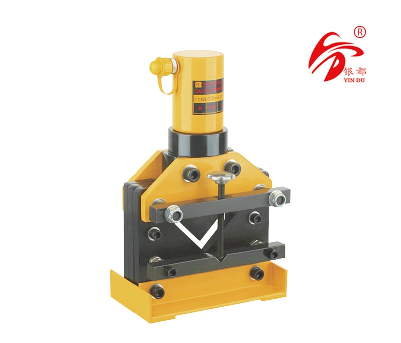 31t Hydraulic Press Angle Iron Rebar Cutter (CAC-75)