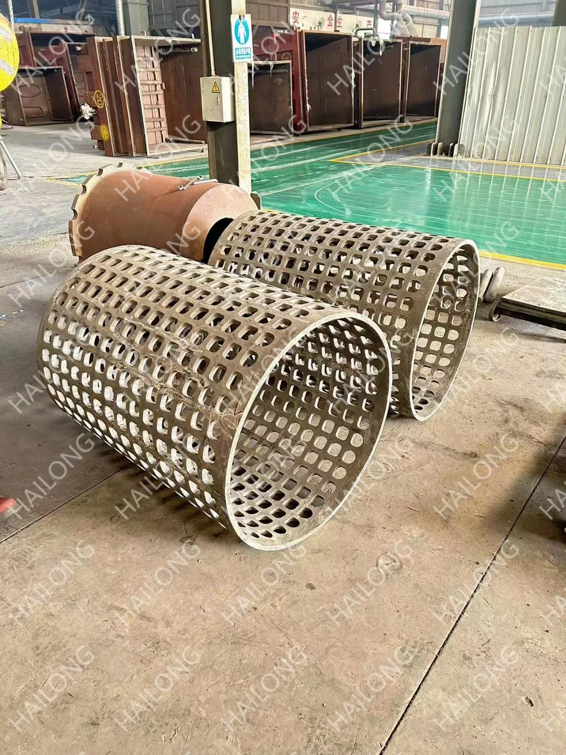 Basket Containing Materials for Heat Treatment of Well Furnace Non Standard Customized Heat Treatment Tray, Heat-Resistant Steel Casting