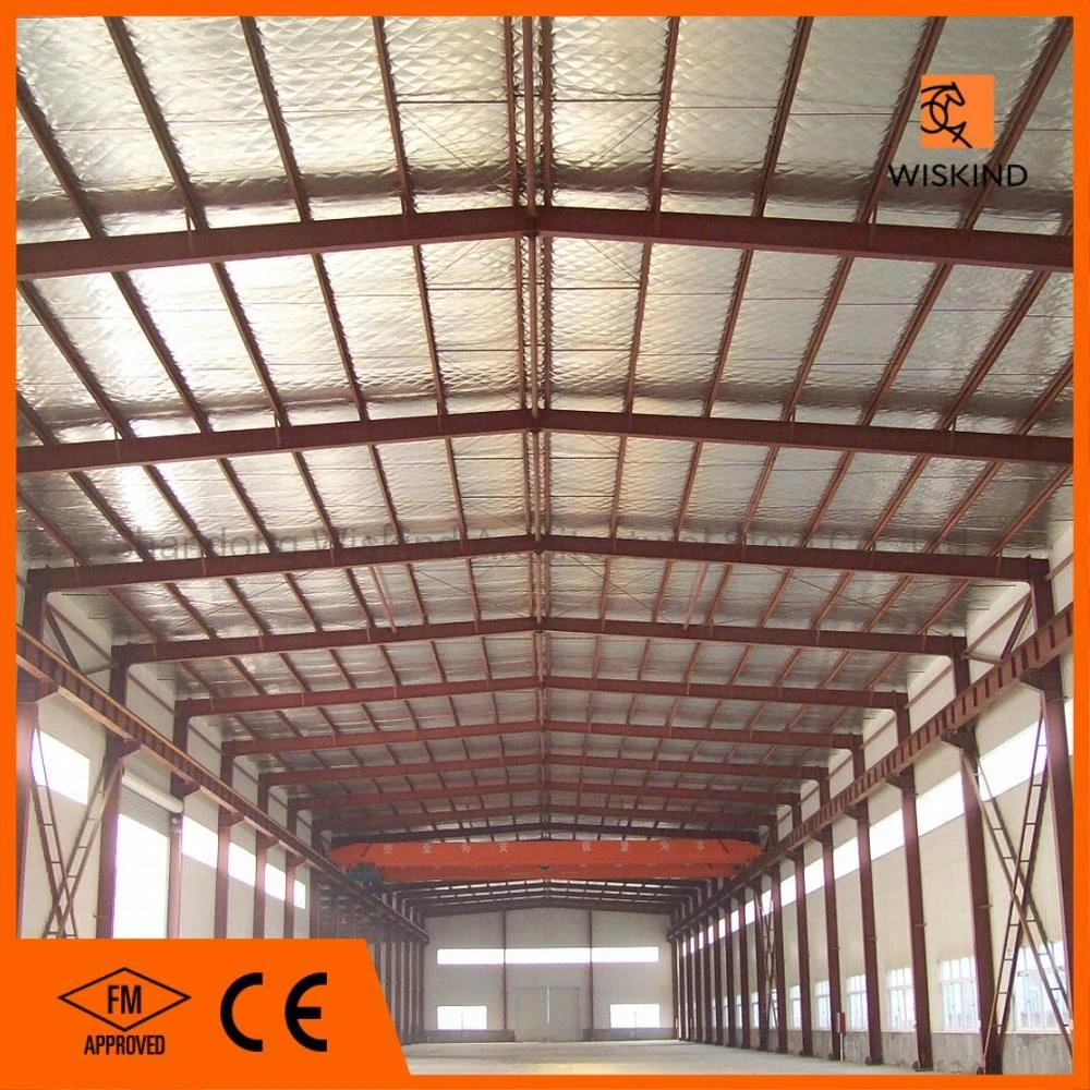 Q345b Metal Prefabricated Houses Steel Structure Buildings for Workshops/Warehouses with Beam Crane