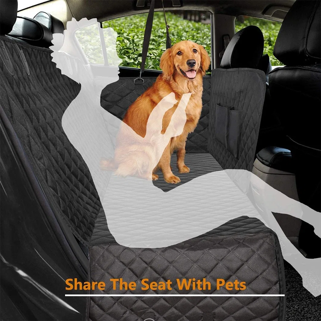 Chemical Free Waterproof Scratchproof Back Seat Cover Cat Car Hammock Pet Dog Products