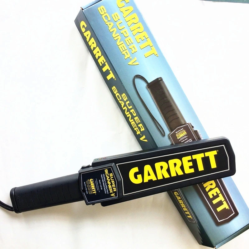 Garrett Super Scanner V Handheld Metalldetektor tragbare Sicherheit Metalldetektor