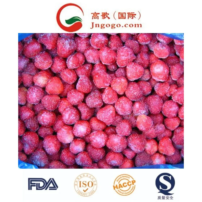 Nueva cosecha de fresas congeladas Mayorista/Proveedor de Frutas Congeladas de fresas IQF