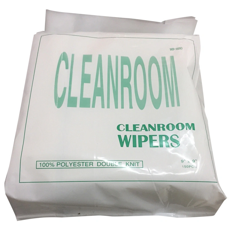 Leenol-160b1206dle 100% Polyester 6*6 Lint Free Cloth Cleanroom Dustfree Wiper