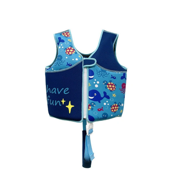 Niños personalizados niños Natación flotante neopreno Seguridad chaleco salvavidas flotando