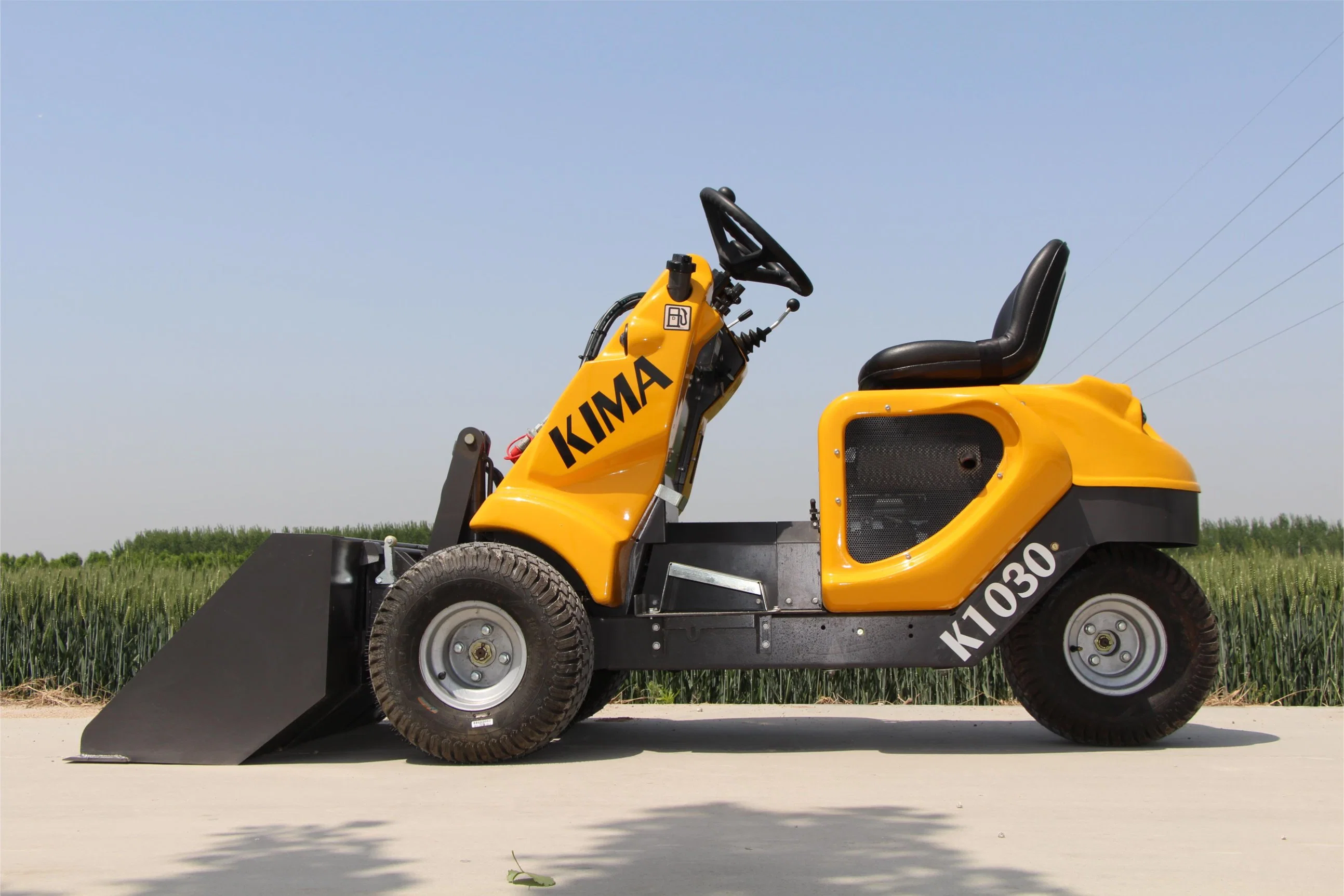 CE Approved New KIMA K1030 China Euro5/EPA4 Engine Mini Wheel Loader with High quality/High cost performance 