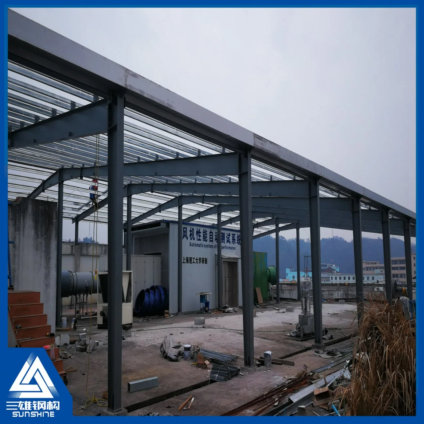 Metal Frame Steel Fabrication Roof Truss Steel Structure