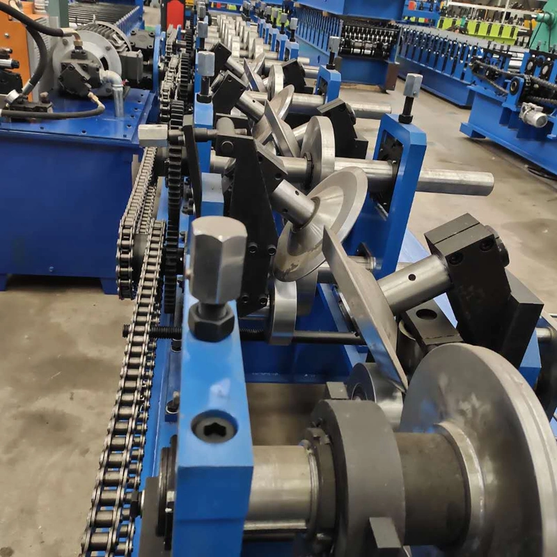 Steel Frame Automatic High Speed Strong C Purlin Roll Forming Machine