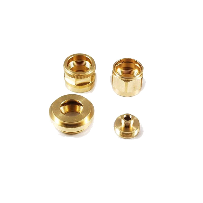 CNC Turning Machining Threaded Connector Water Pump Pipe Fittings Brass Connector Fittings