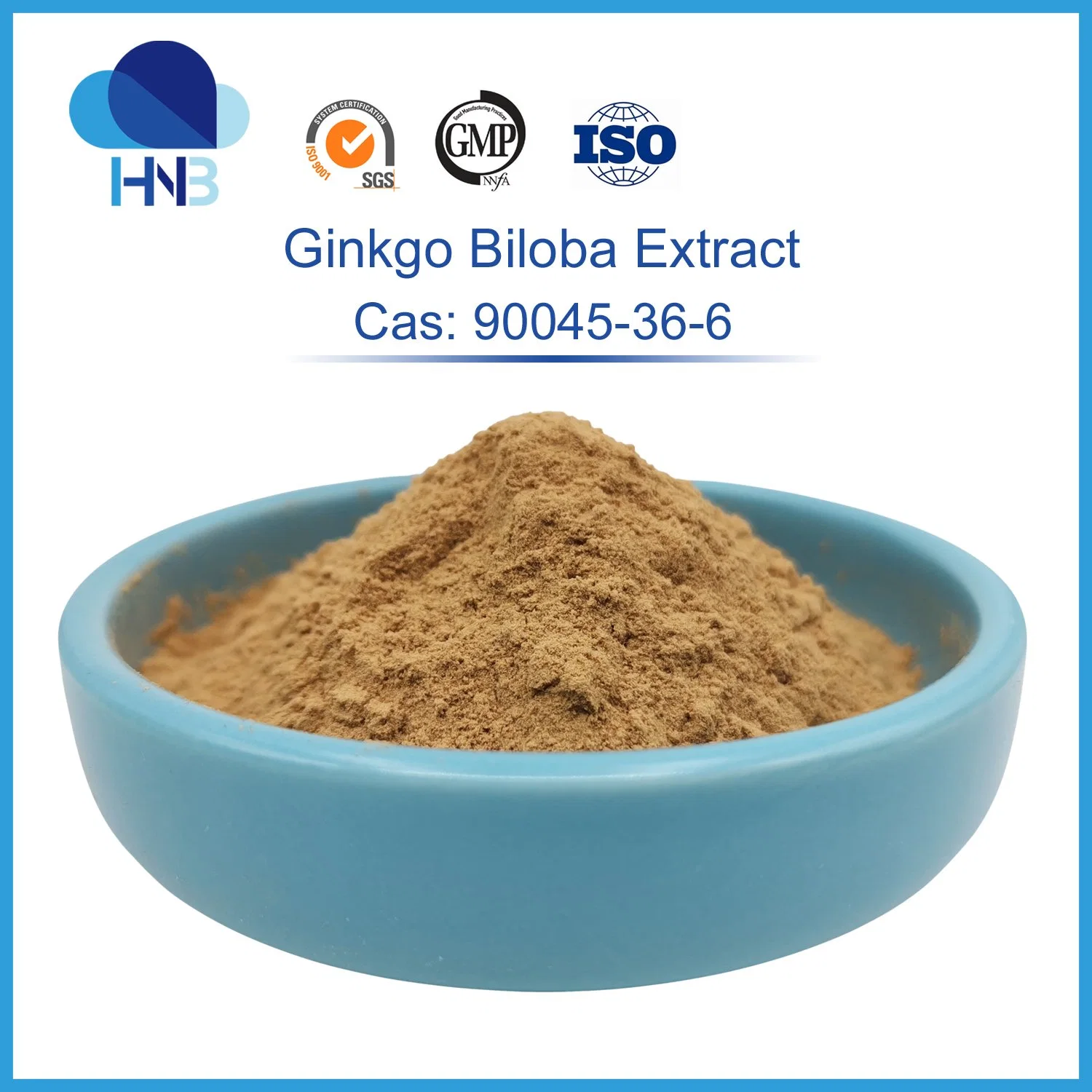 Antivieillissement et beauté de la peau 24% de la poudre des flavonoïdes extrait de Ginkgo biloba