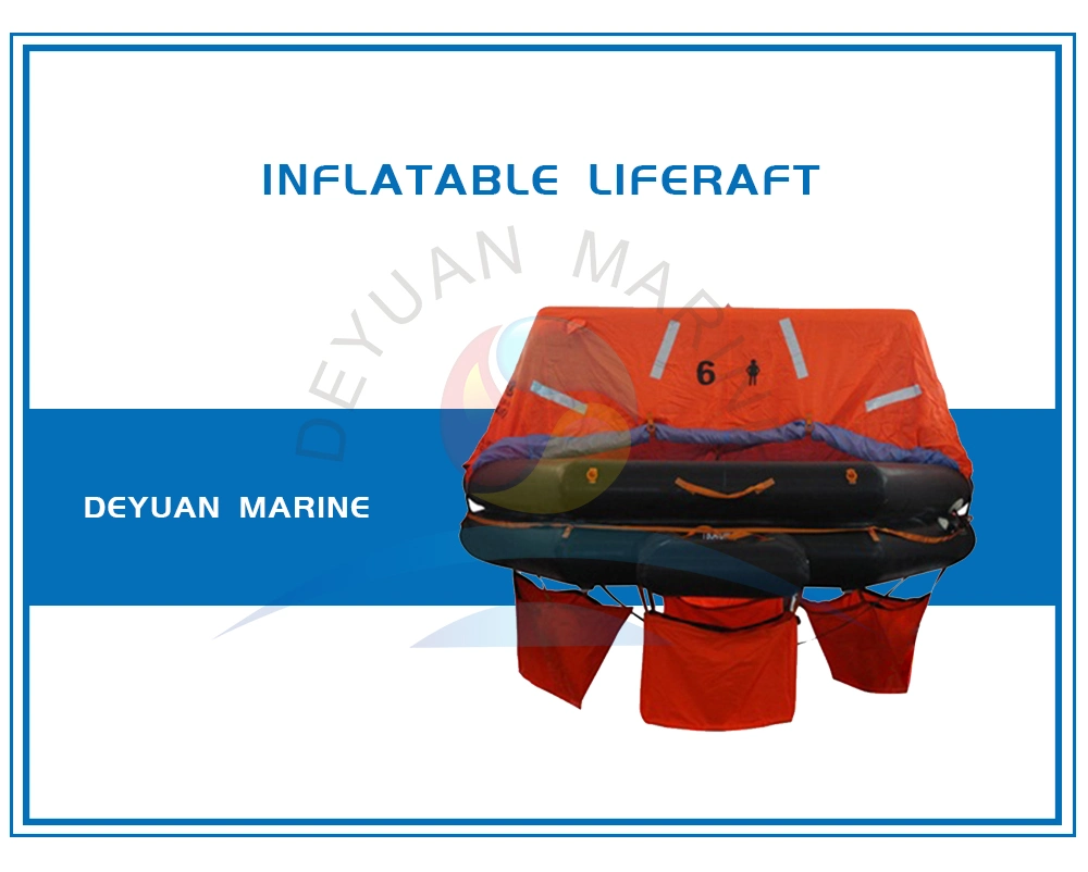 Ec Approval 8 Man Throw-Overboard Inflatable Life Raft