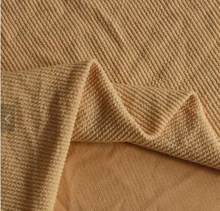 280g Rib Knit Fabric and Jacquard Snake Fabric Rib Fabric for Sweater in Winter