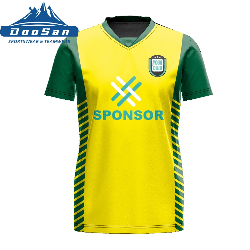 Design Custom Soccer Wear Print and Embroidery Soccer Sportswear