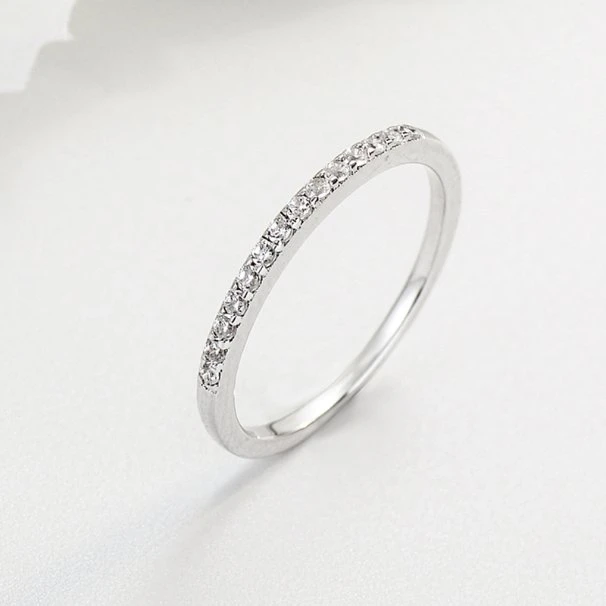 Hochwertige Sterling Silber Schmuck Einfache Licht Fashion Ring Casual Sonderaktion